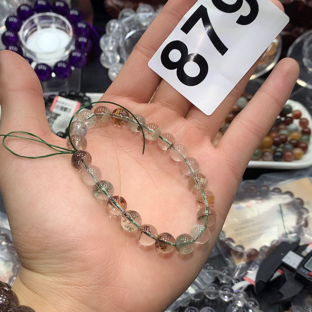 水晶手链未镶嵌天然