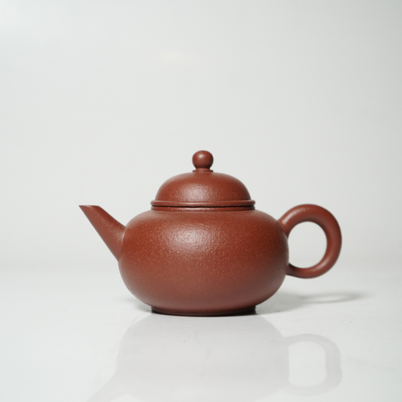 水平·吴佩姬-粗砂潮州壶全手工手拉壶