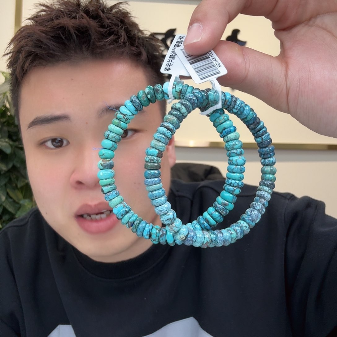 绿松石珠宝奇石未镶嵌458 多样性发货发其一