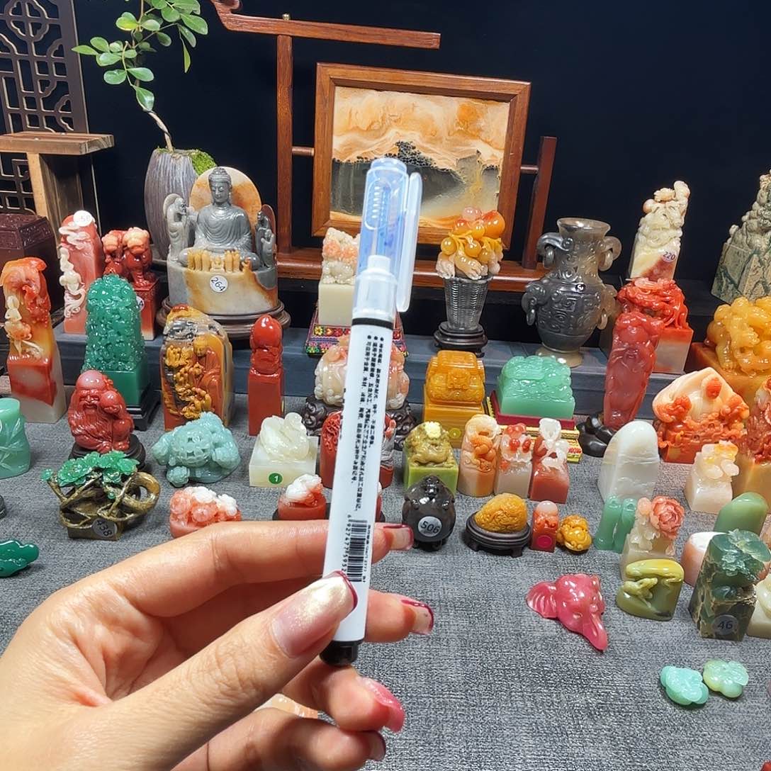 品***豆印石寿山石寿山石印章