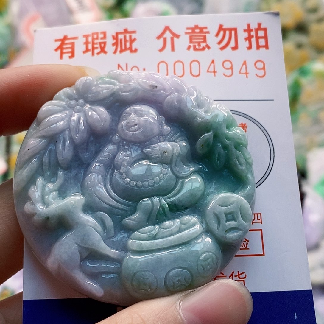 吊坠(不含链)未镶嵌翡翠