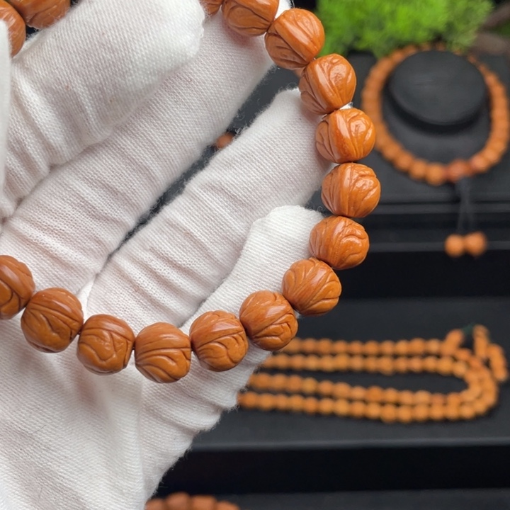 喝***主木质类精品桃核单圈