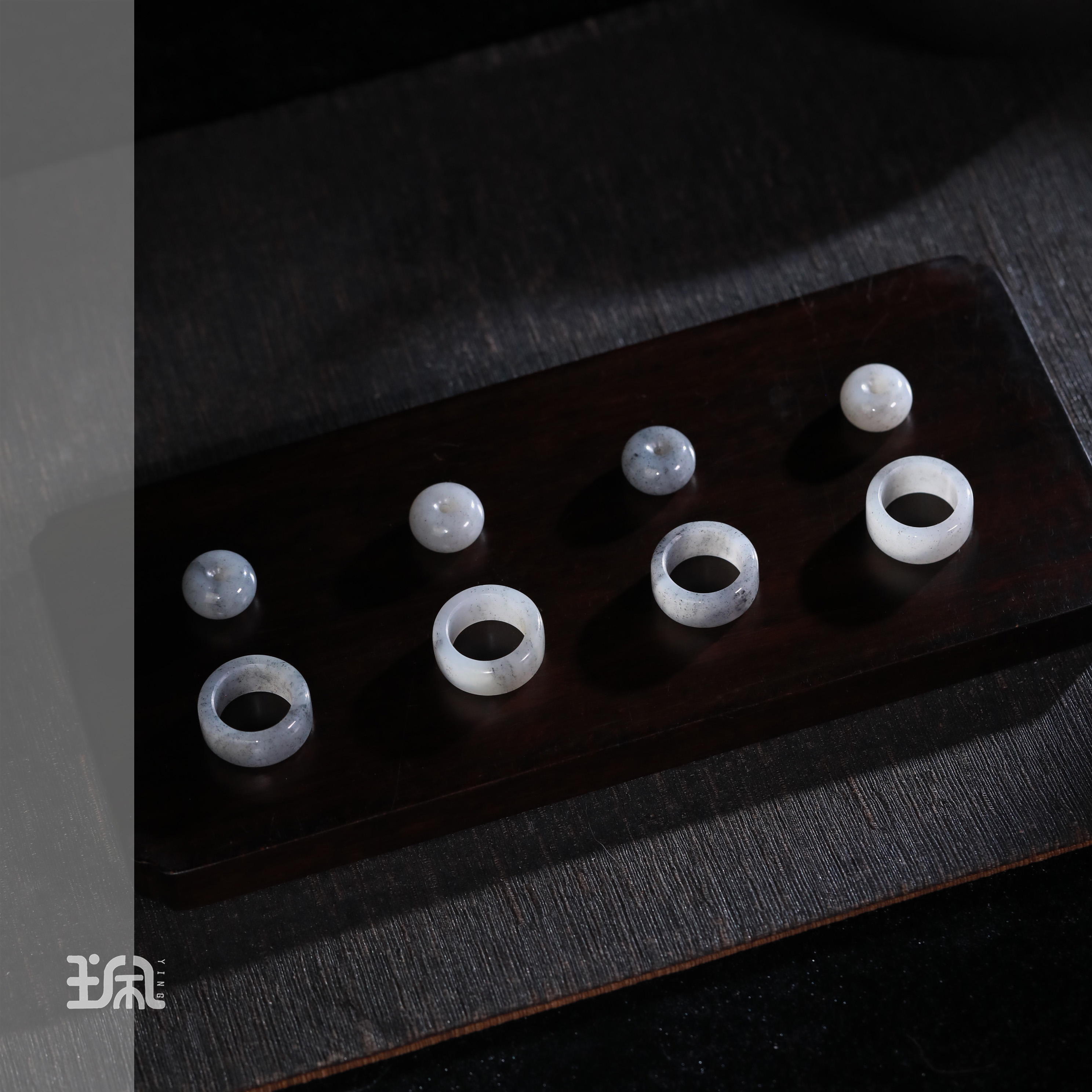 点墨|和田玉*套装*未镶嵌YNB25041715多样性发其一