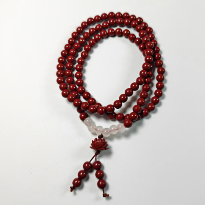 含辰砂工艺品S1000手串-（无礼盒）