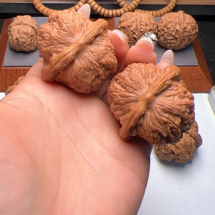 文玩核桃把件昕**念血麒麟41