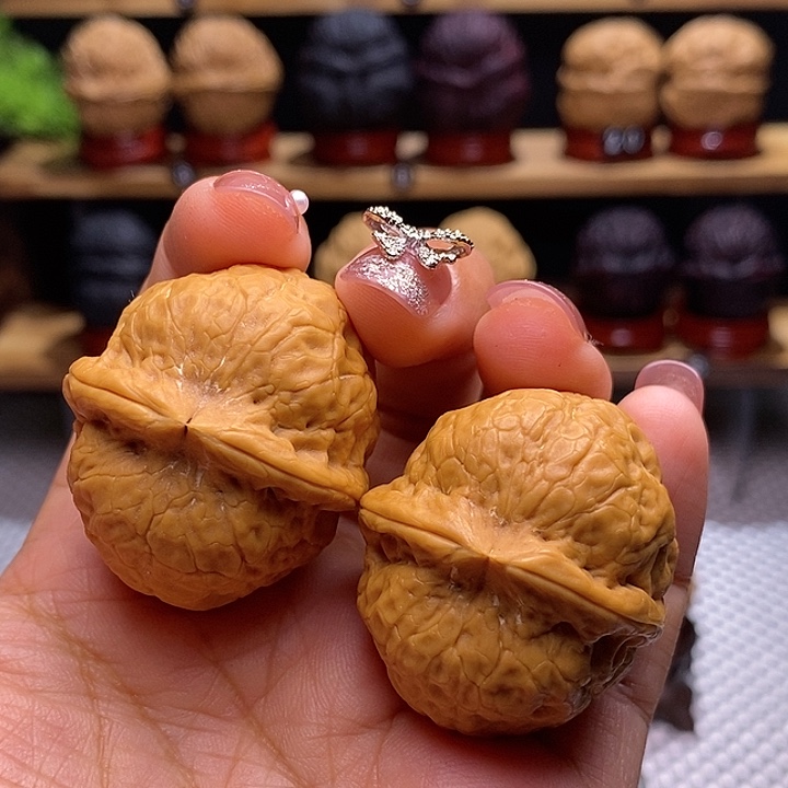 文玩核桃把件聚宝盆54