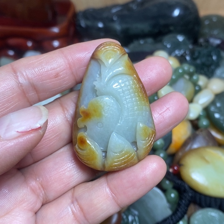 和田玉挂件未镶嵌