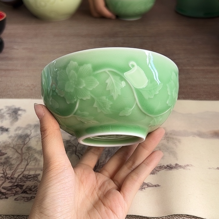 小米茶器龙泉青瓷