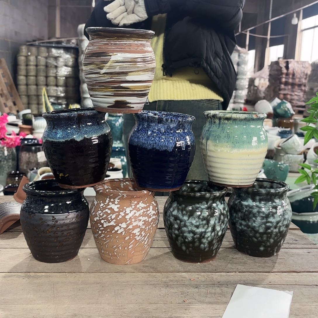 正品八个高12/10红陶