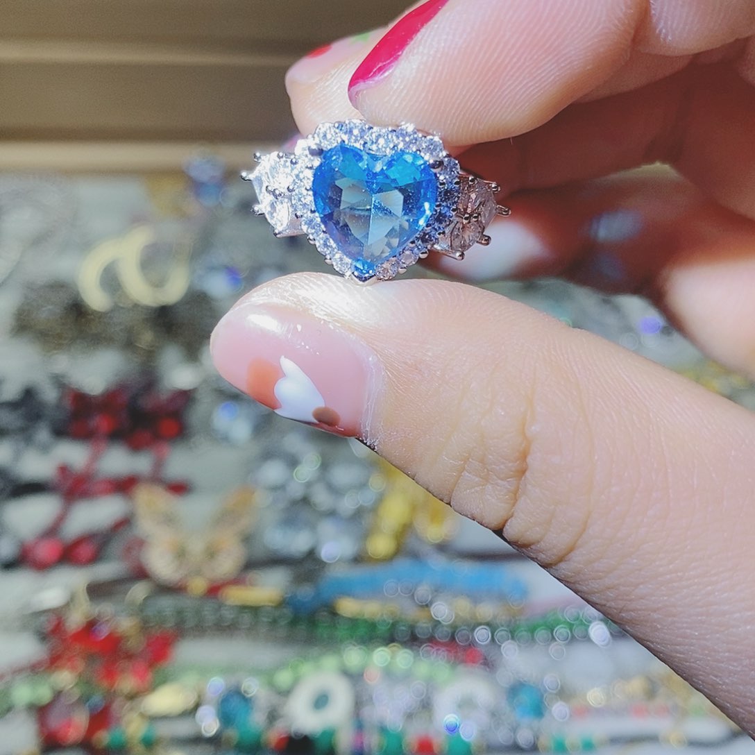 【闪购商品】托帕石耳饰银S925镶嵌