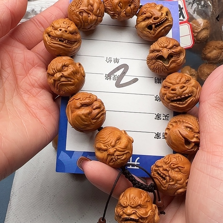 橄榄核手串张**～橄榄核