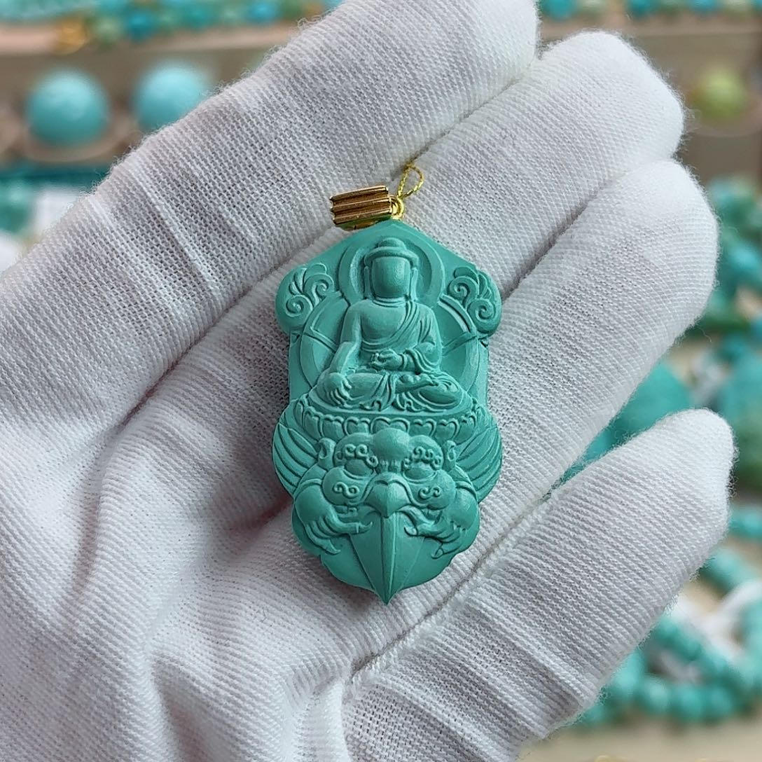 绿松石未镶嵌珠宝奇石