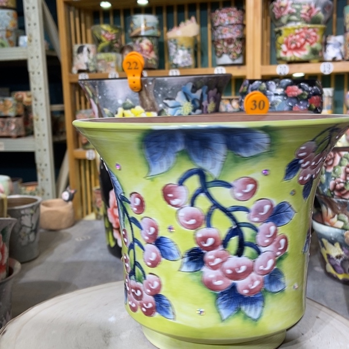 红陶景德镇艺术手绘作品