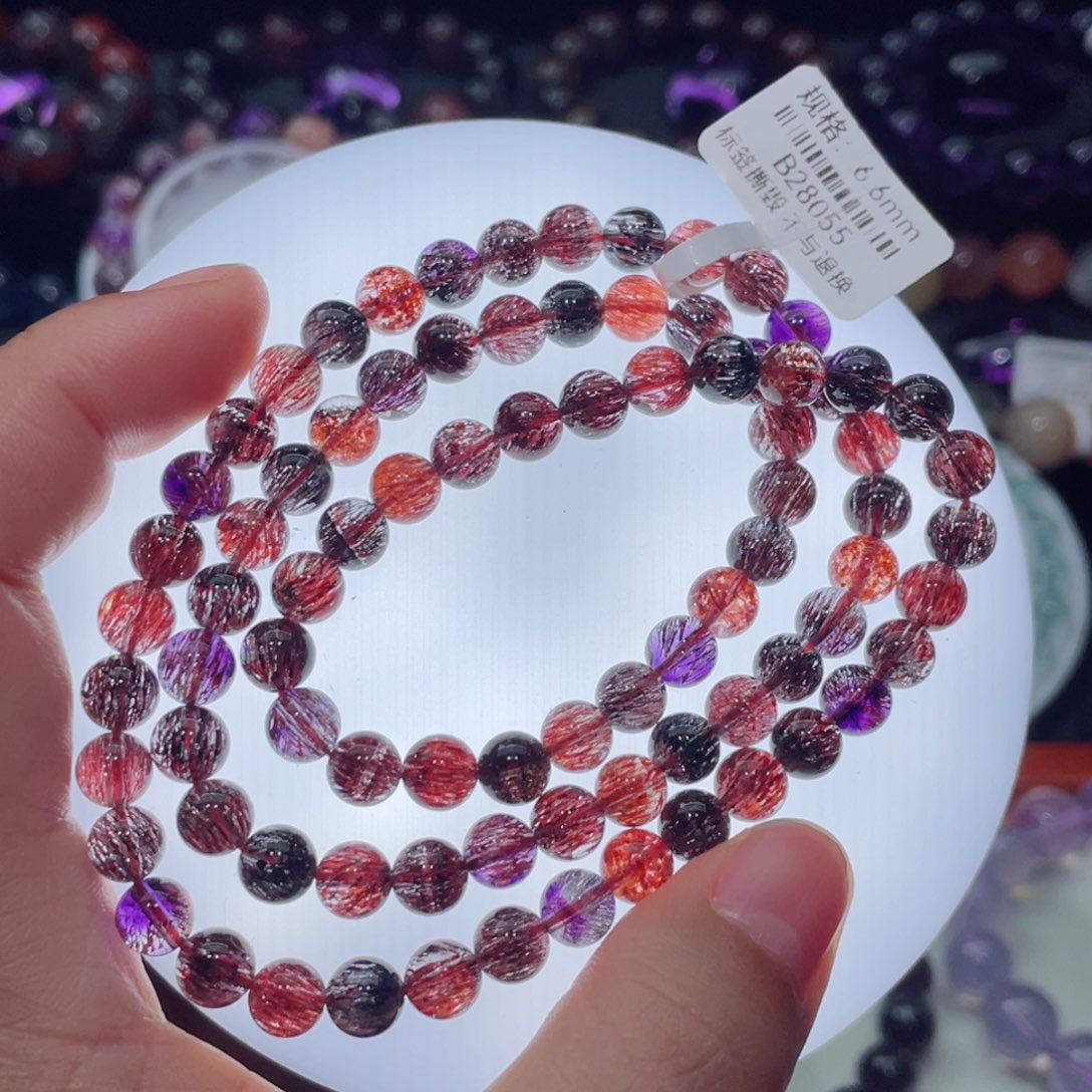 水晶手链未镶嵌超七手链