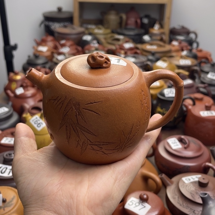 茶壶紫砂紫砂微瑕