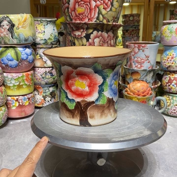 景德镇艺术手绘作品