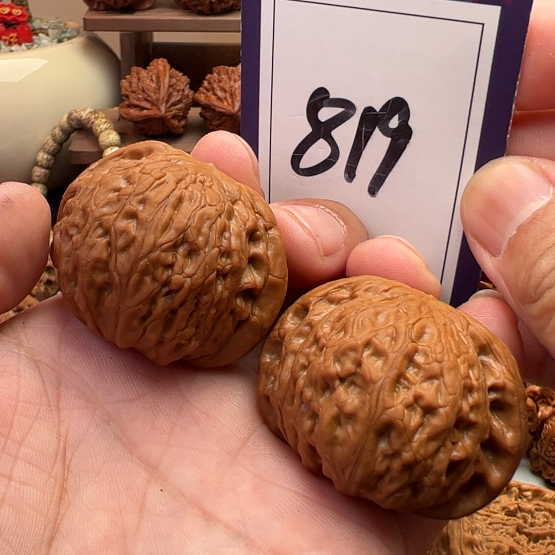 文玩核桃把件全品铁锤妹妹44尺寸819号