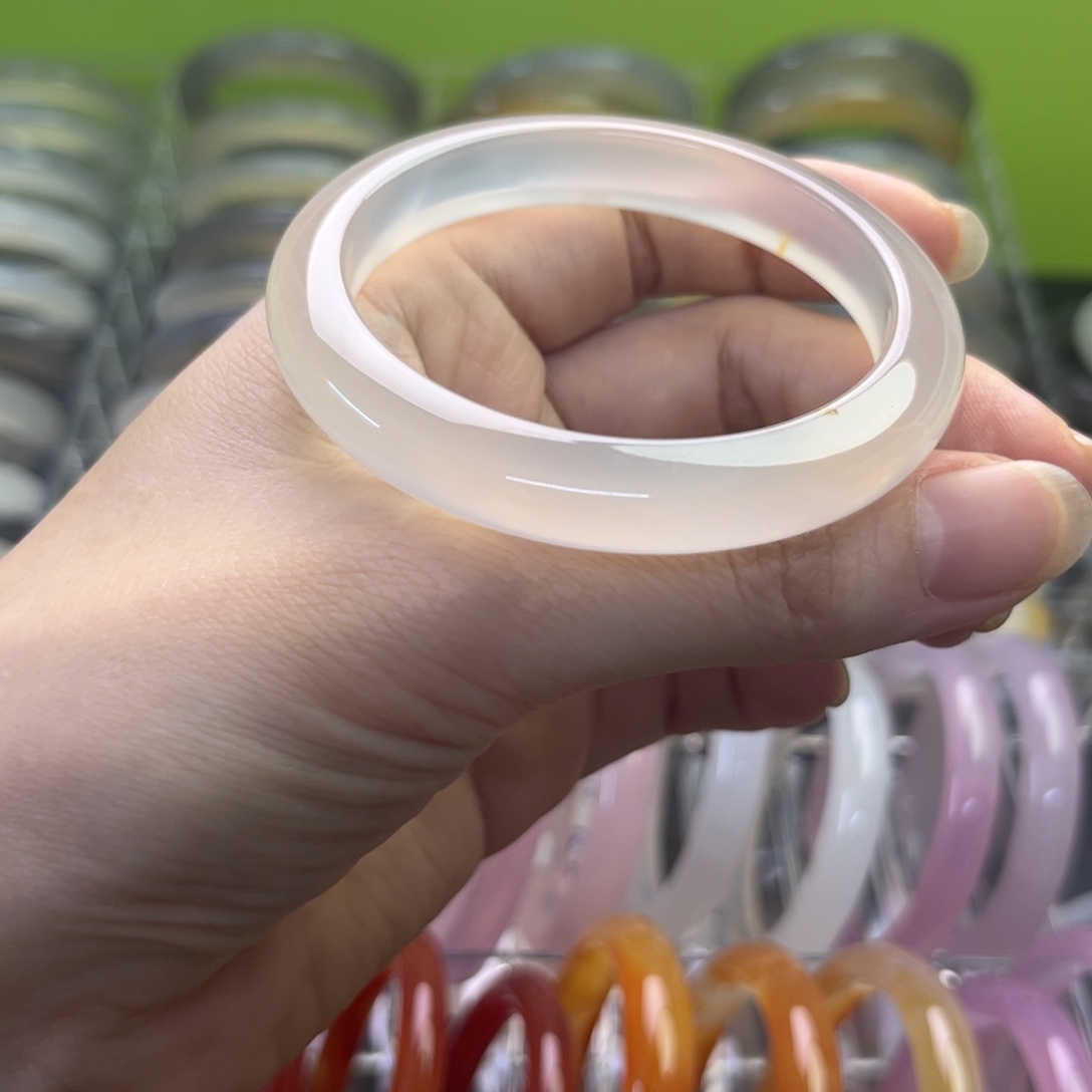 玛瑙/玉髓未镶嵌手镯50～51 007