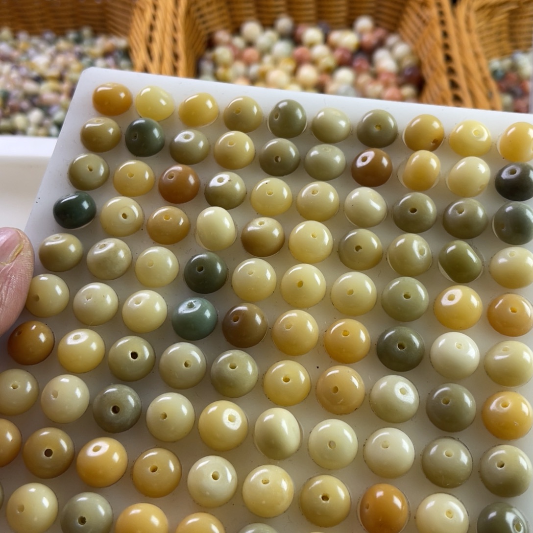 白玉菩提吊坠12-9糖果苹果200颗