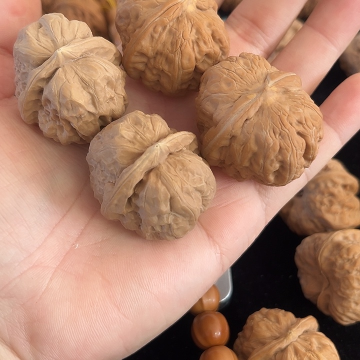 把件文玩核桃边37肚40左右瑕疵元宝➕赠品瑕疵蛤蟆头