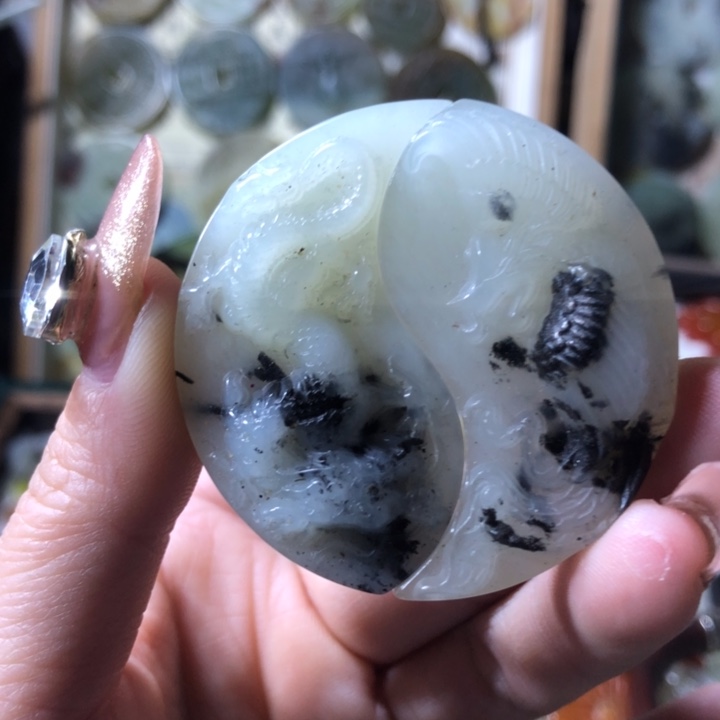 岫玉岫玉挂件未镶嵌