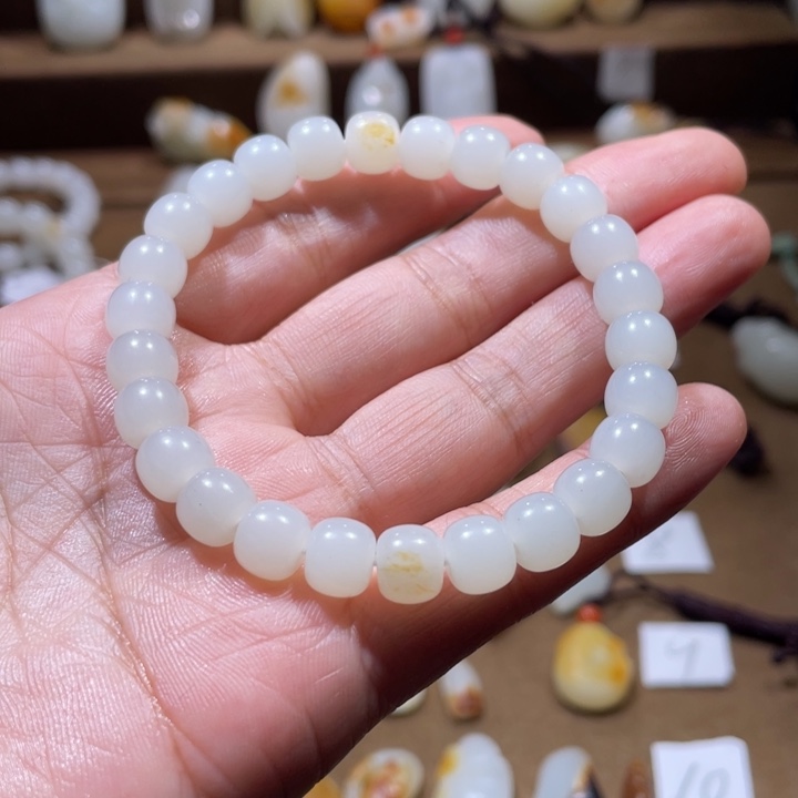 西****和田玉未镶嵌颈饰