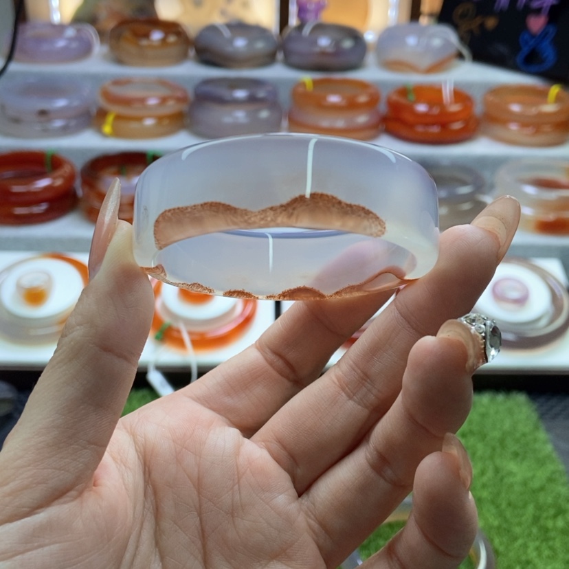 【闪购商品】玛瑙/玉髓手镯未镶嵌