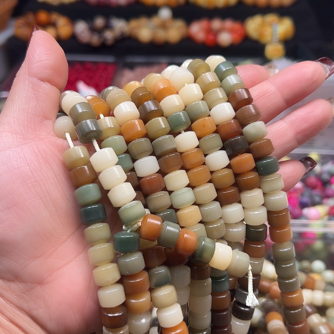 手串菩提根/象牙果卡10敦煌金轮10条1140颗