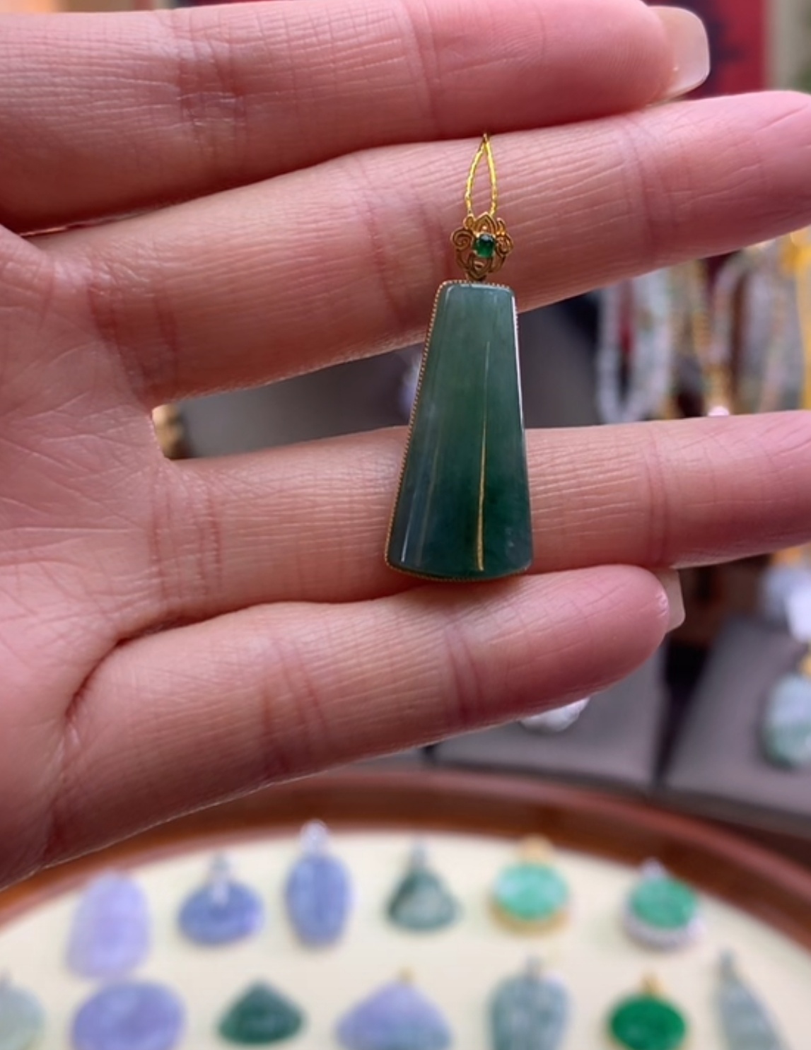 天然缅甸A货吊坠