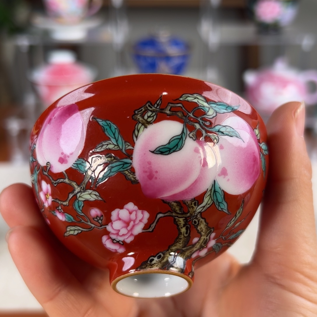纯手工手绘 高端茶器