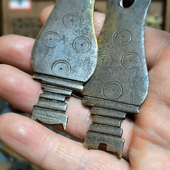 好***隨硅胶拉手一对，包浆自然