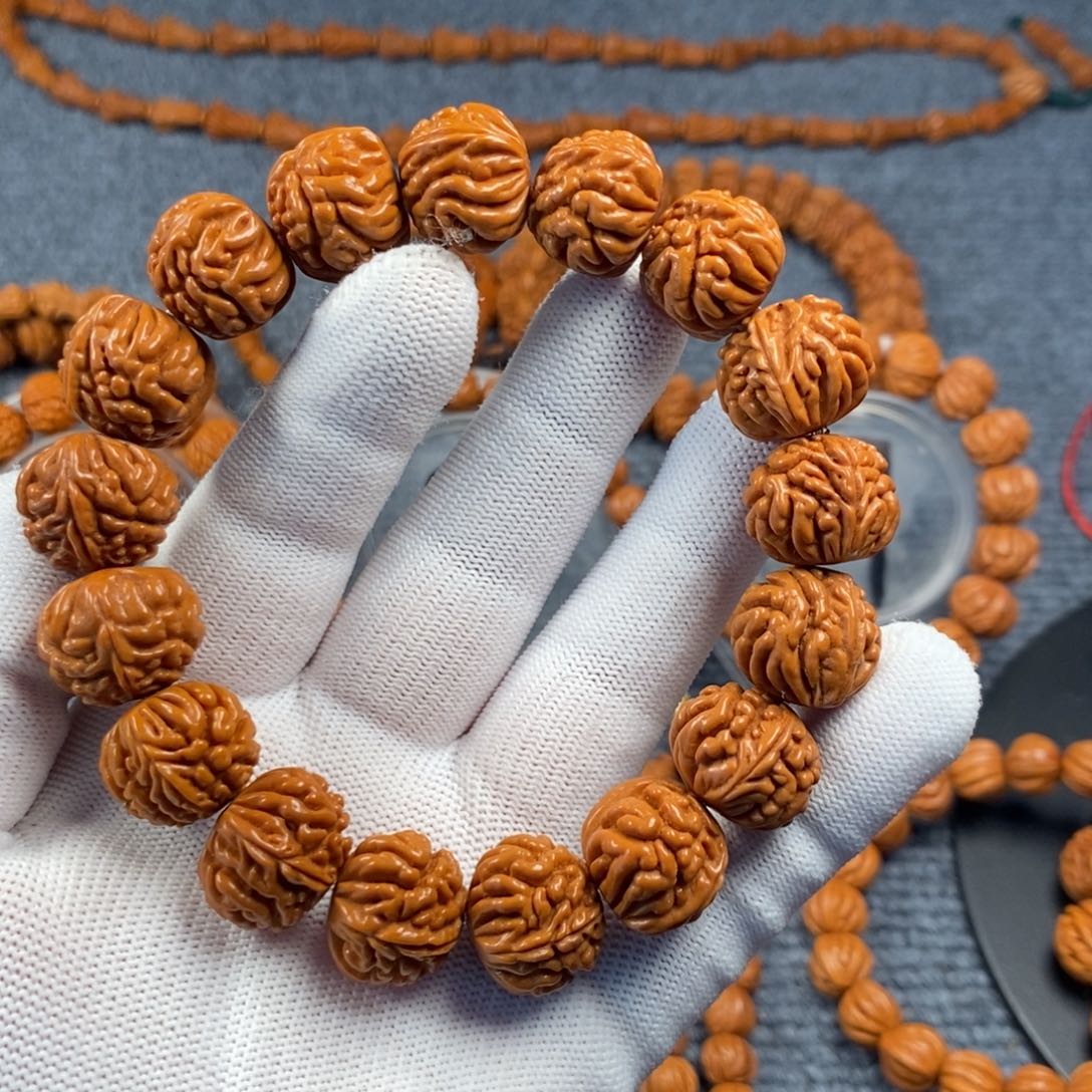 桃核手串4号链接桃核