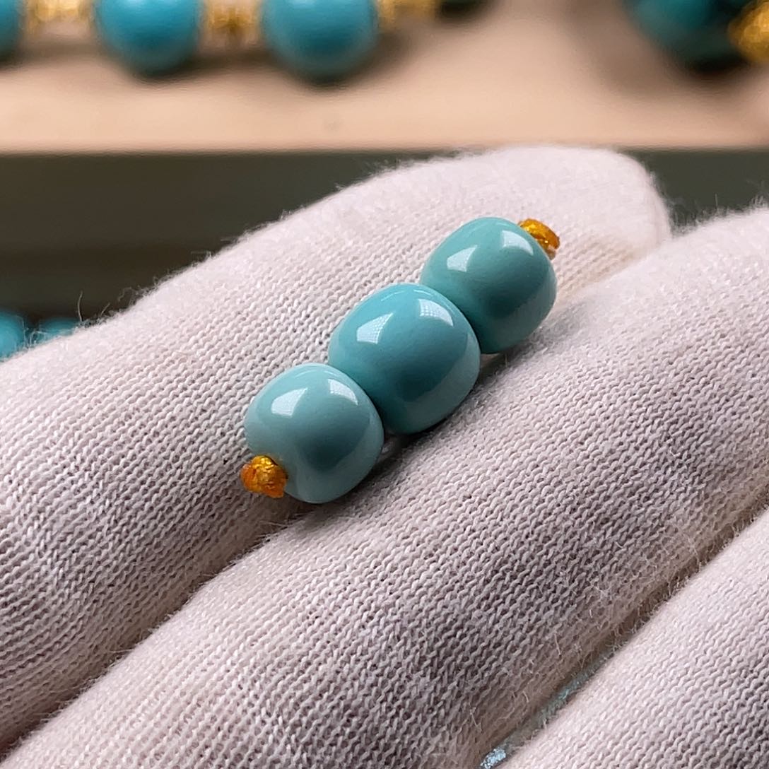 绿松石未镶嵌珠宝半成品