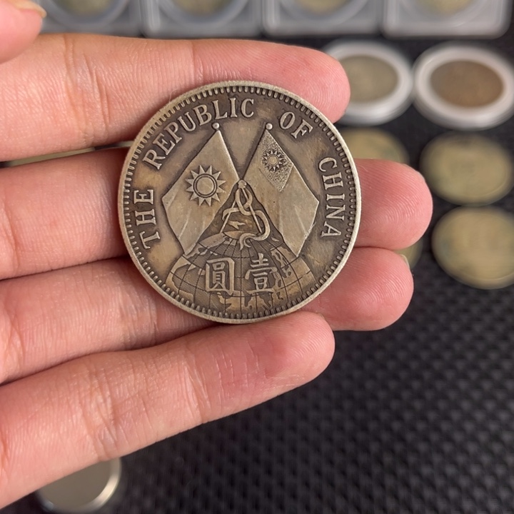 金属大头龙洋船洋工艺品