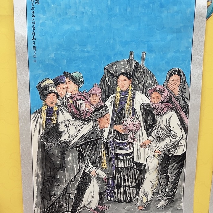 国画福利待遇多多开心