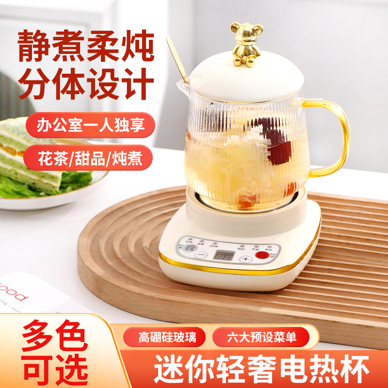 多功能自动保温养生壶电热花茶壶家用办公室宿舍迷你养生杯一人饮