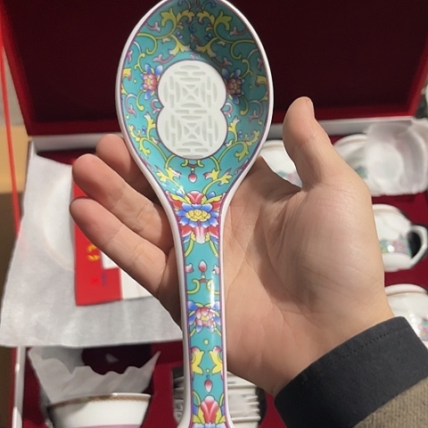 陶瓷勺一个陶瓷陶瓷