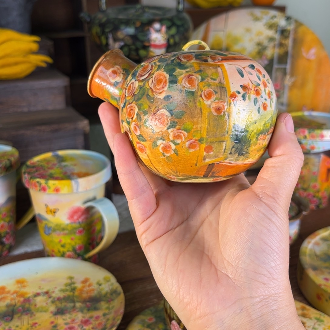 ****️釉下五彩斑斓色彩