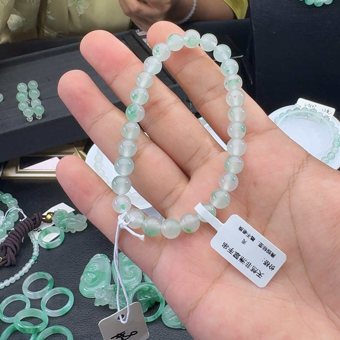 石英质玉手链未镶嵌