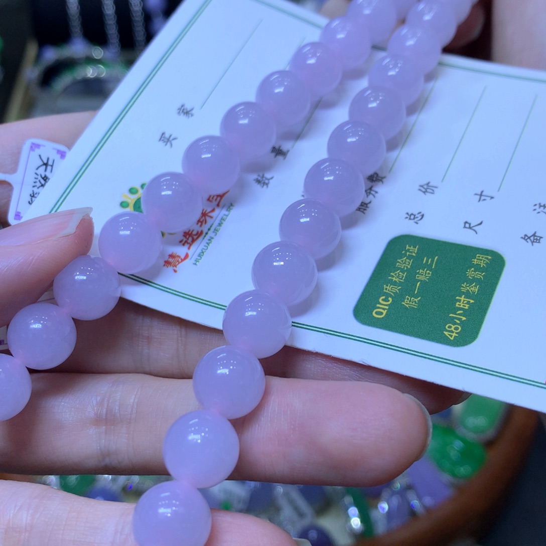 【闪购商品】翡翠颈饰未镶嵌茜*里翡翠吊坠项链