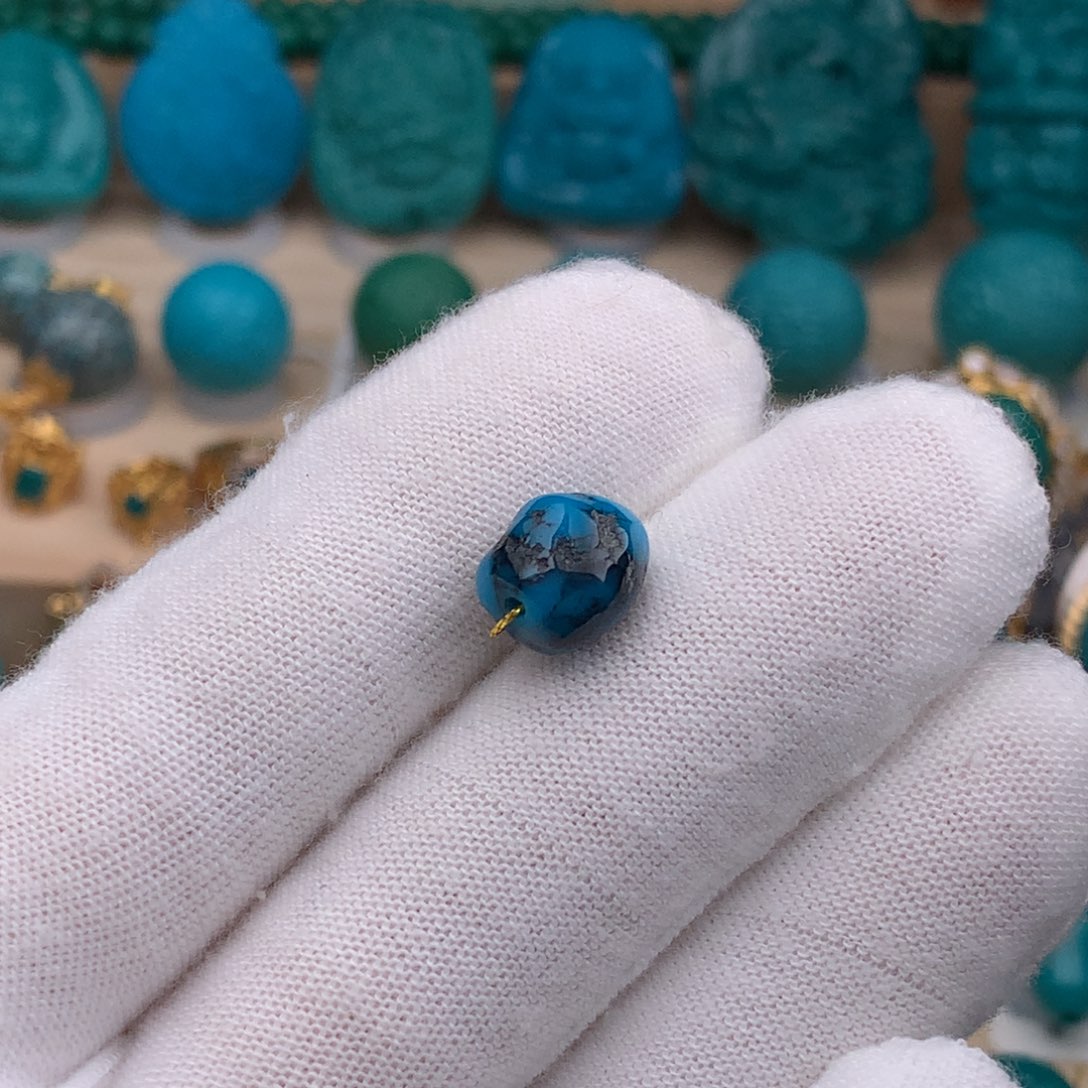 未镶嵌绿松石珠宝奇石