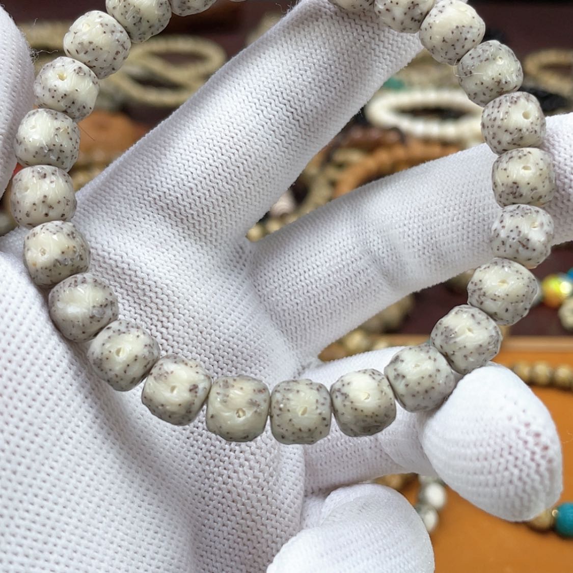 【闪购商品】星月菩提吊坠肌理纹火龙果9