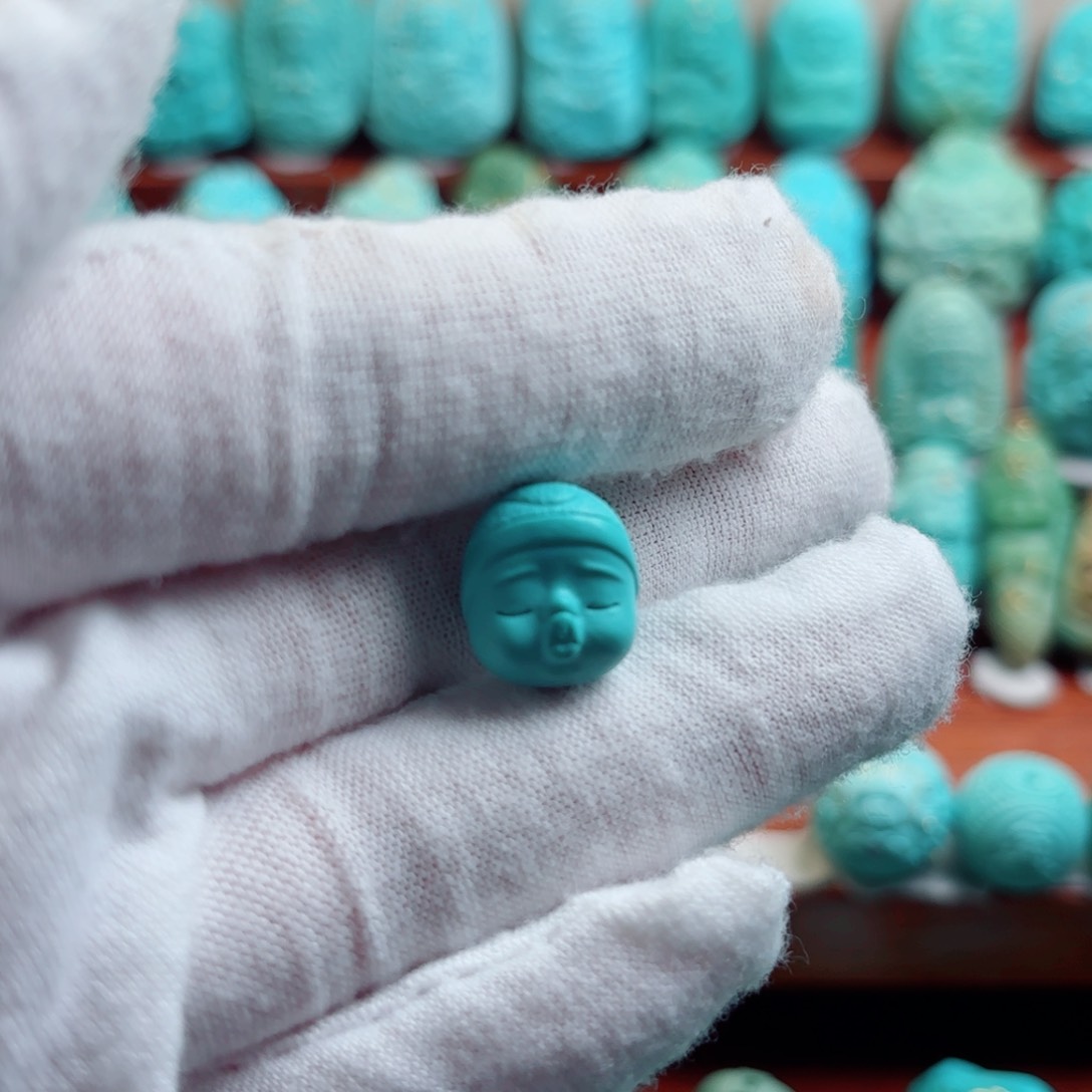 绿松石未镶嵌配饰