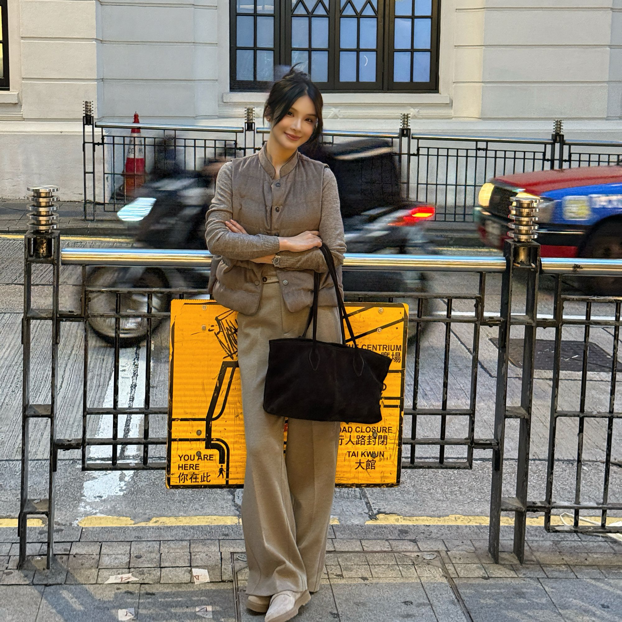 "东方暖绒"LP绵羊毛复古老钱风法式优雅典藏马甲OFLAMLAM MW130G