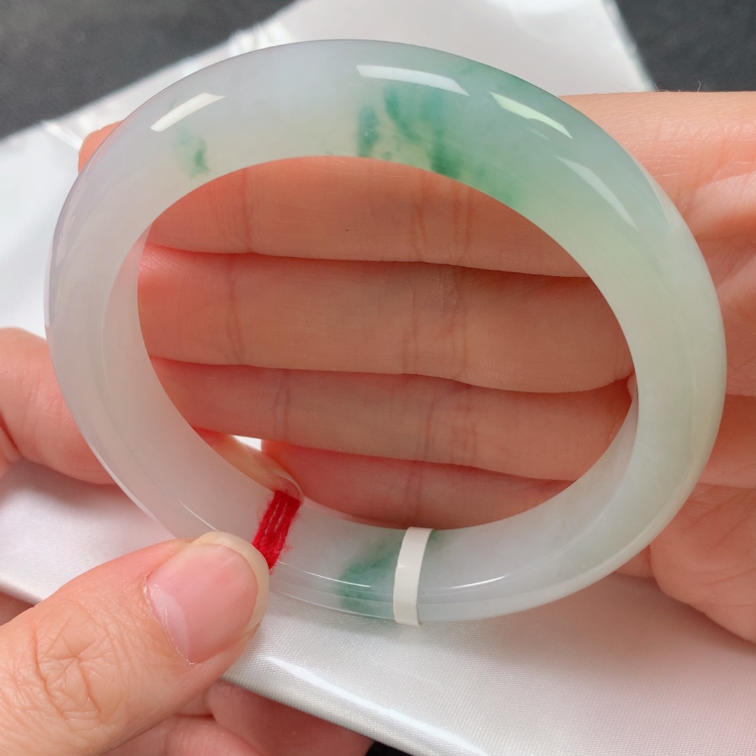 未镶嵌手镯翡翠缅甸天然翡翠手镯5960