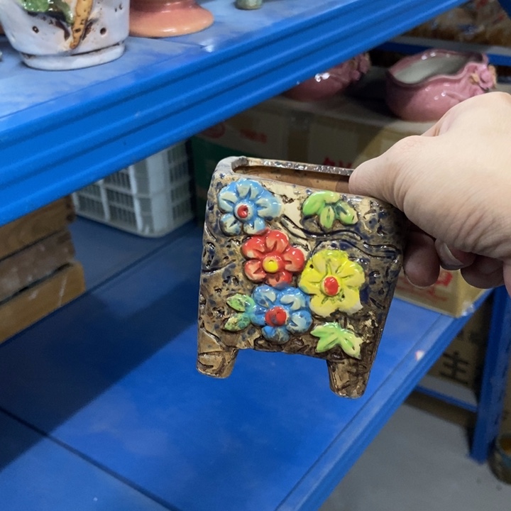 花盆单场满9.9发货8*9变形