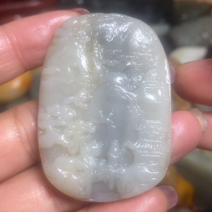 和田玉挂件未镶嵌