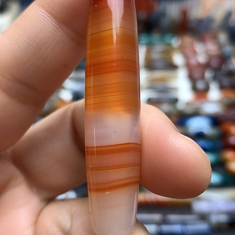 玛瑙/玉髓合金颈饰