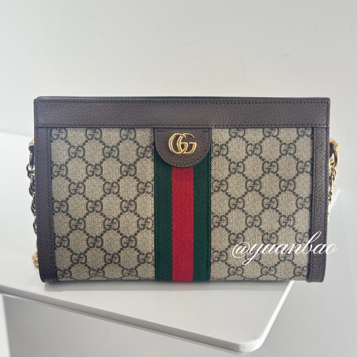 99新 GUCCI/古驰 17738895/KIKIFIFI/夹子包