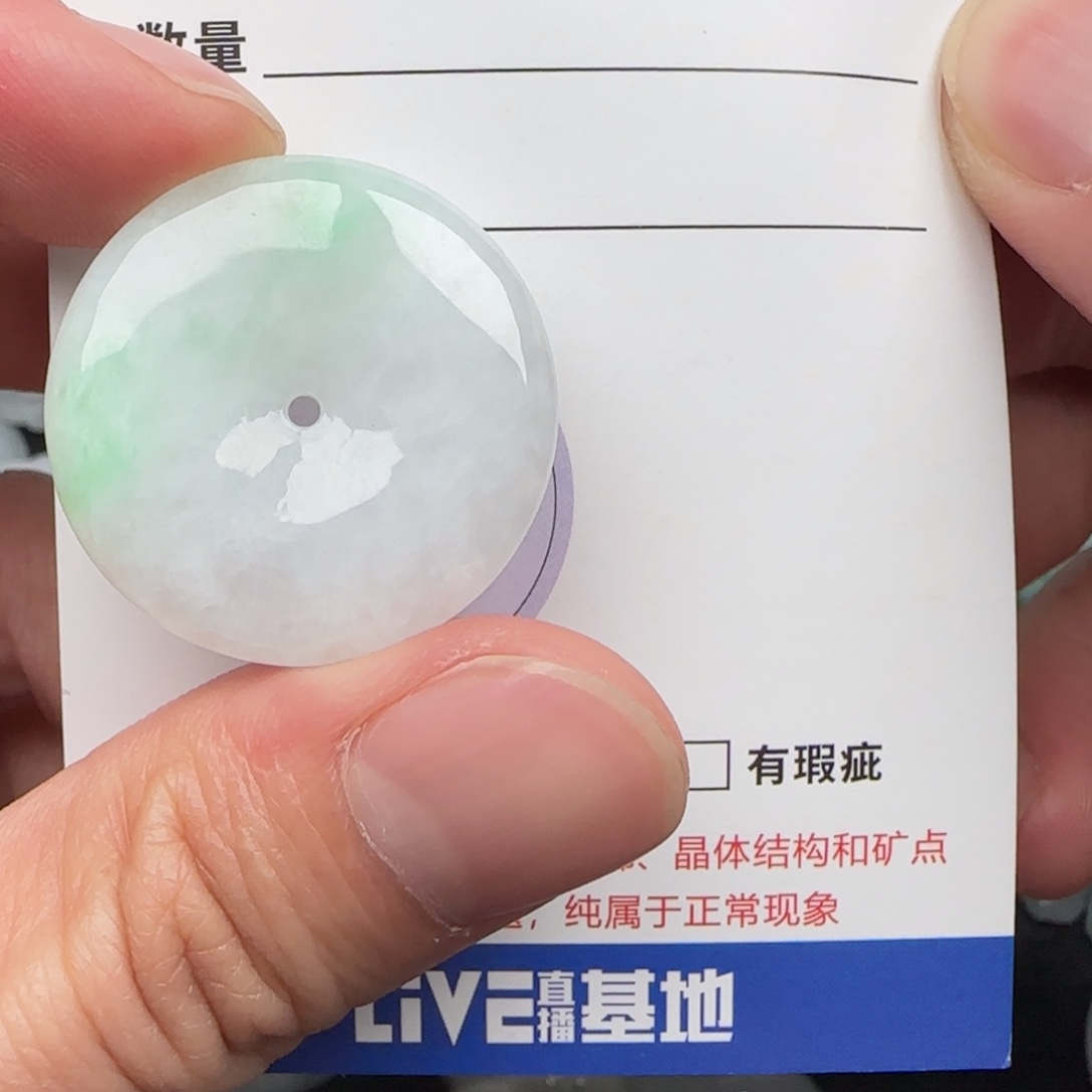 翡翠未镶嵌颈饰213